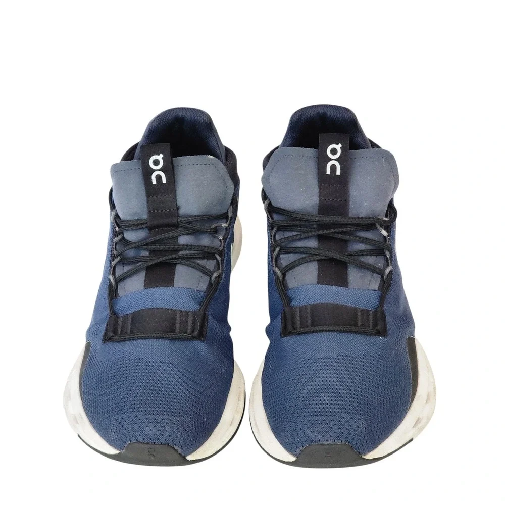 On Cloudnova Mens 9.5 Navy Blue Black Running Shoes Sneakers 26.99117